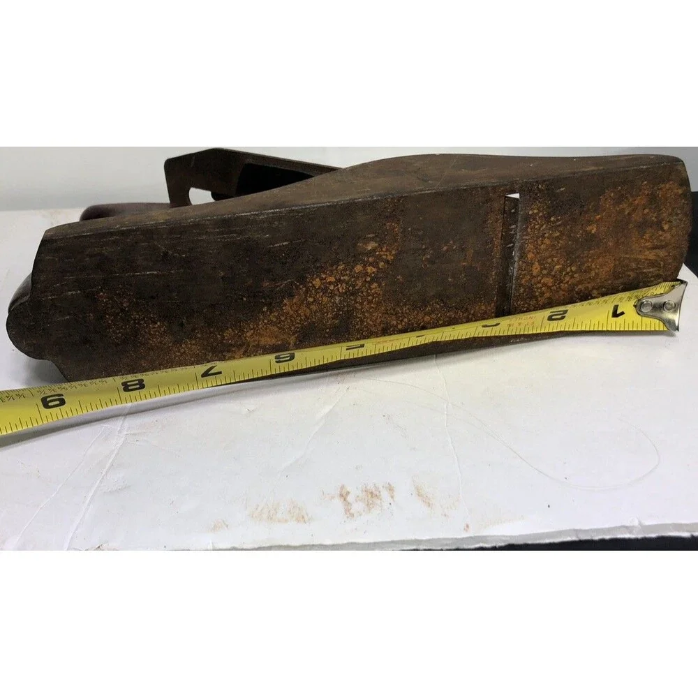 Antique Stanley Defiance Wood & Metal Plane Woodworking Tool 9” L - Picture 7 of 7